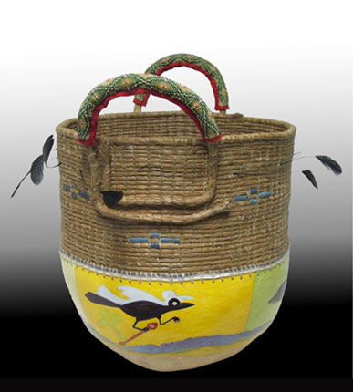 PINE NEEDLE/GOURD BASKETS