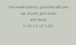 Pine Needle Gourd Basketry