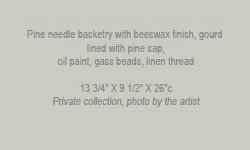 Pine Needle Gourd Basketry