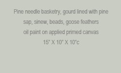 Pine Needle Gourd Baskets